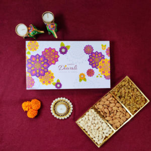 Platinum Diwali Dryfruit Gift Box